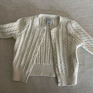 Polo ralph Lauren 9 month baby girl sweater never worn